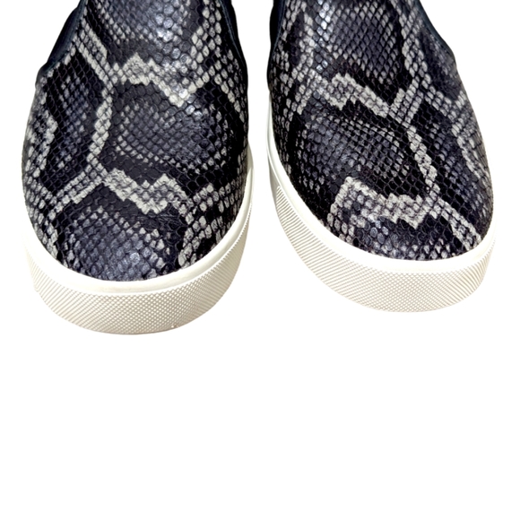 Vince. Snake-Effect Leather Blair-5 Sneakers 8.5 - Picture 4 of 8